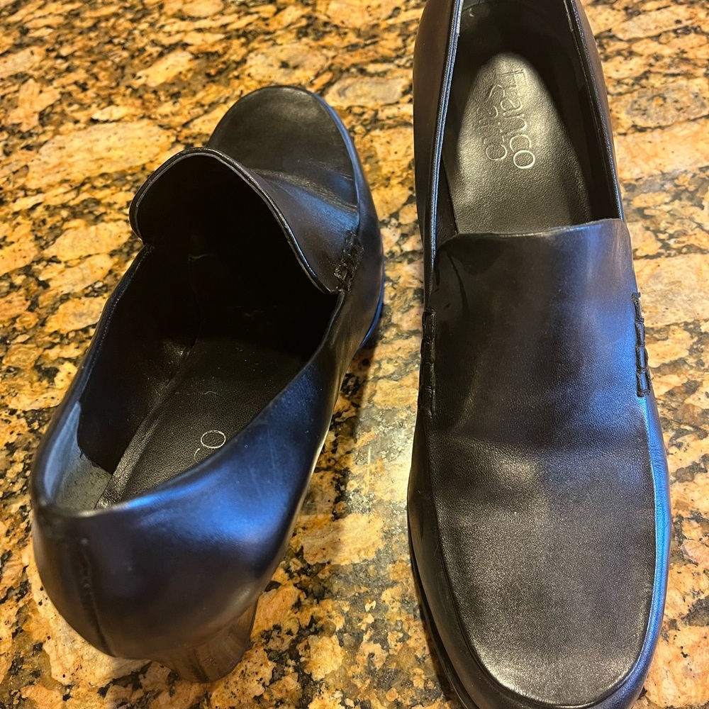 Franco Sarto Leather Heel